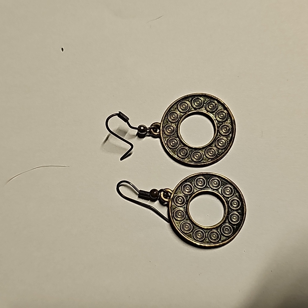 Bronze earrings